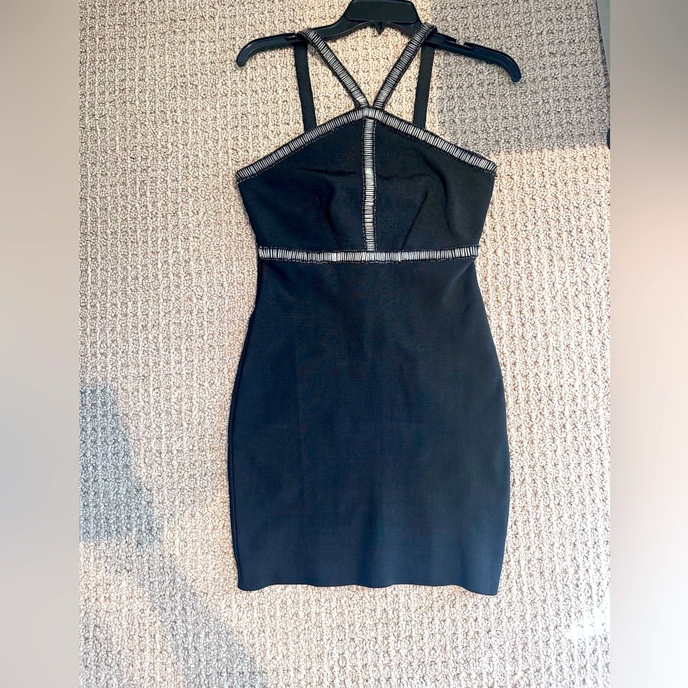 Brand new Angl bodycon black dress